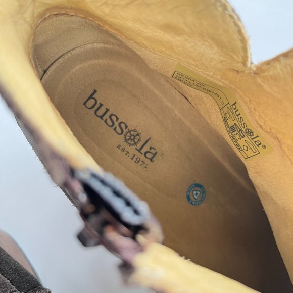 Bussola Reikia‎ Vik Dark Brown Suede Ankle Boots Womens Size 40 US 9.5 10… - Picture 4 of 11